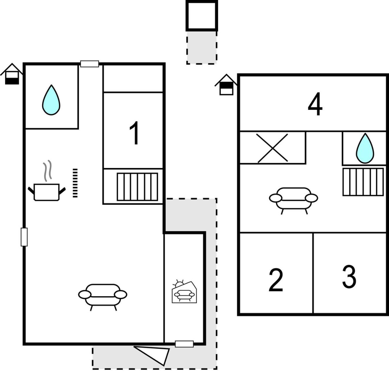 4 Bedroom Lovely Home In Hoeganaes エクステリア 写真